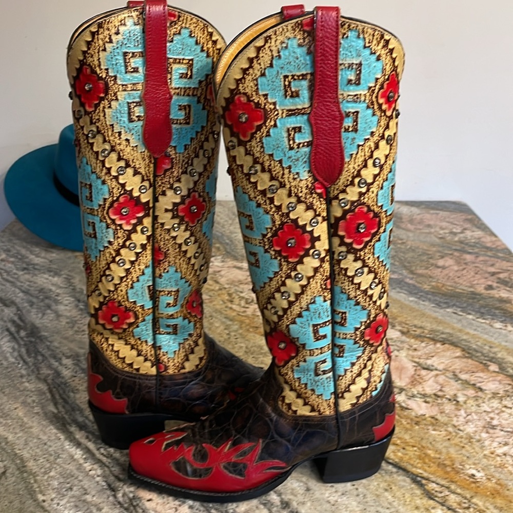 KURTMAN Handmade leather boots very unique - Picture 7 of 14